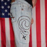Джинсы Affliction Ozzy-3-купить в Харькове Украине-Сделаны в США, 100%Cotton