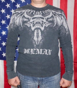 Термалка Affliction Iceman gray-1-Купить в Харькове, Киеве, в Украине-размер 54