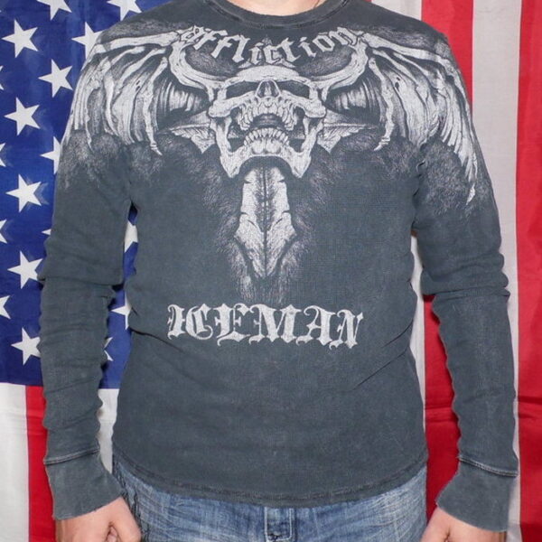 Термалка Affliction Iceman gray-1-Купить в Харькове, Киеве, в Украине-размер 54