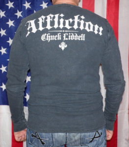 Термалка Affliction Iceman gray-2-Самые яркие и стильные образцы одежды-Чак Лиддел-ufc mma