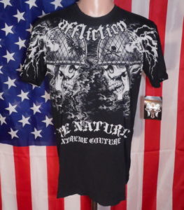 Футболка Affliction Randy Couture-1-Купить в Харькове Киеве Украине-каски