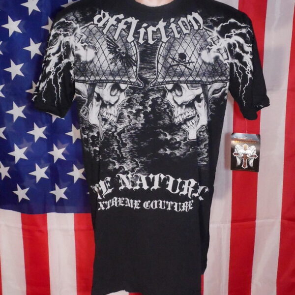 Футболка Affliction Randy Couture-1-Купить в Харькове Киеве Украине-каски