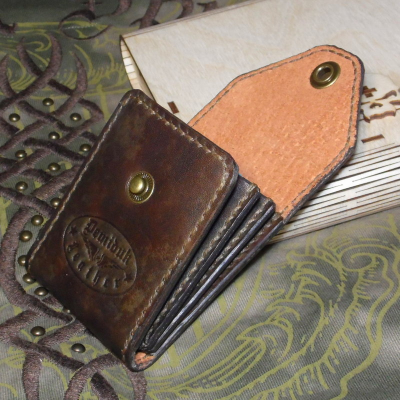 Cardholder fold-картхолдер-ручная работа
