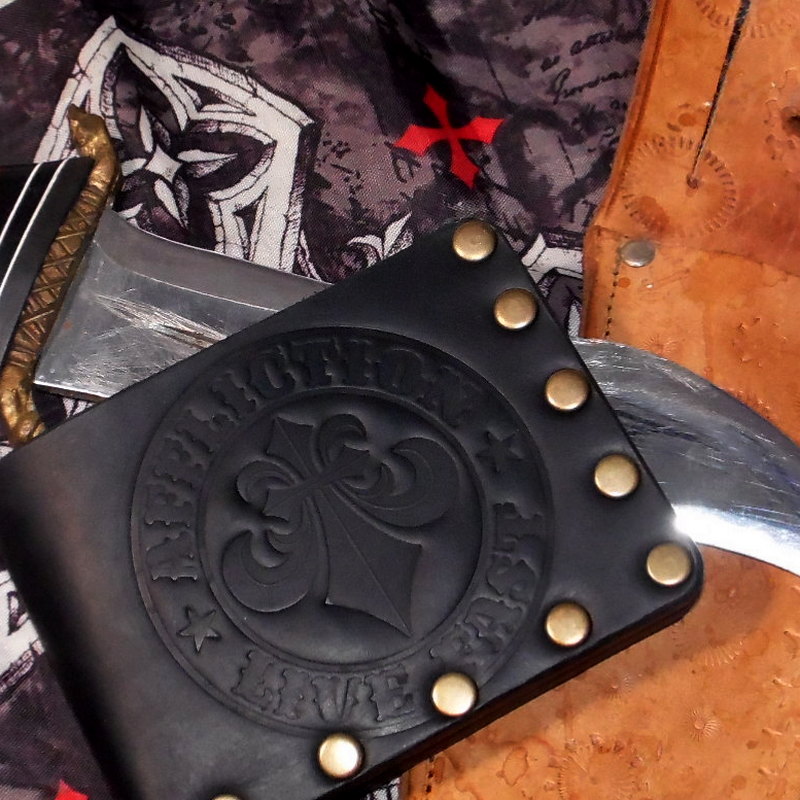 SAM_3125 Бумажник Affliction Spike-1-Заказать в Харькове, Киеве, в Украине-ручная работа