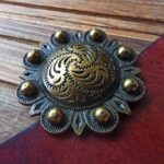 Кончо Flower Berry-1-Купить в Харькове, Киеве, в Украине-украшение для кнопки