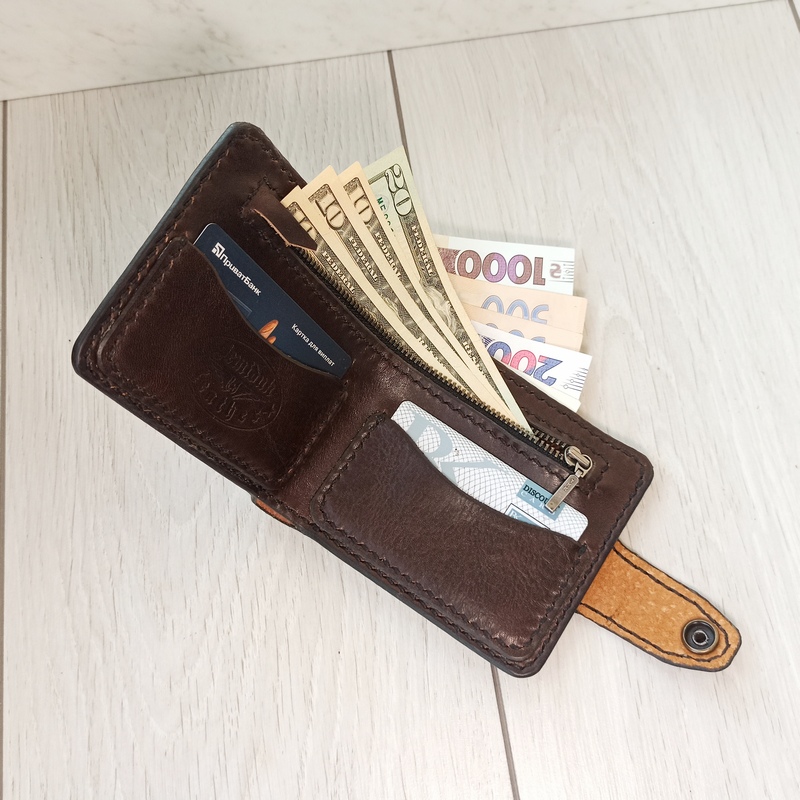 Бумажник Original Wallet-4-винтажный вид-качественная фурнтура