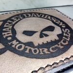 Кошелек Бифолд Harley Davidson-брутальный стиль-изделия в единичных экземплярах-заказать в Харькове Украине