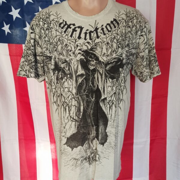 Футболка Affliction Korn-1-Купить в Харькове, Киеве, в Украине-раритет