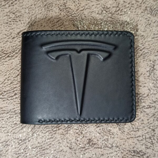 Bi-Fold Wallet TESLA-1-Заказать в Харькове, Киеве, в Украине-ручная работа