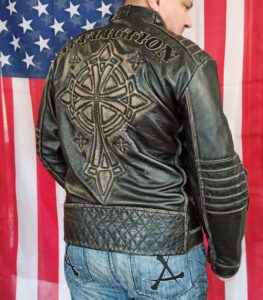 Кожаная куртка Affliction-2-designed exclusively for Buckle