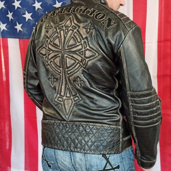Кожаная куртка Affliction-2-designed exclusively for Buckle