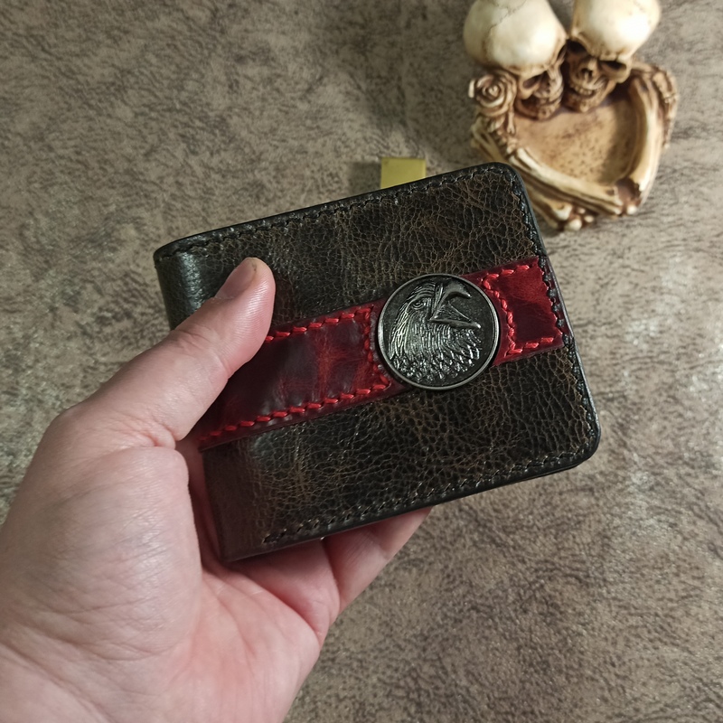 IMG_20210203_200811 Кошелек Falcon-7-hand made-Demiduk Leather