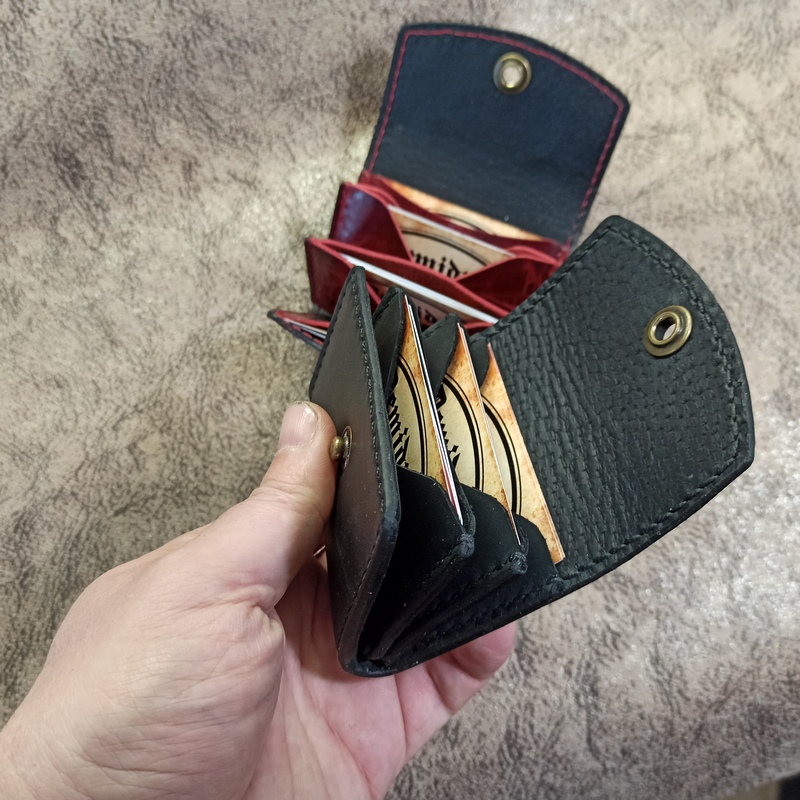 Cardholder fold 00939-3-ручная работа-оригинальный аксессуар-заказать в Харькове Украине
