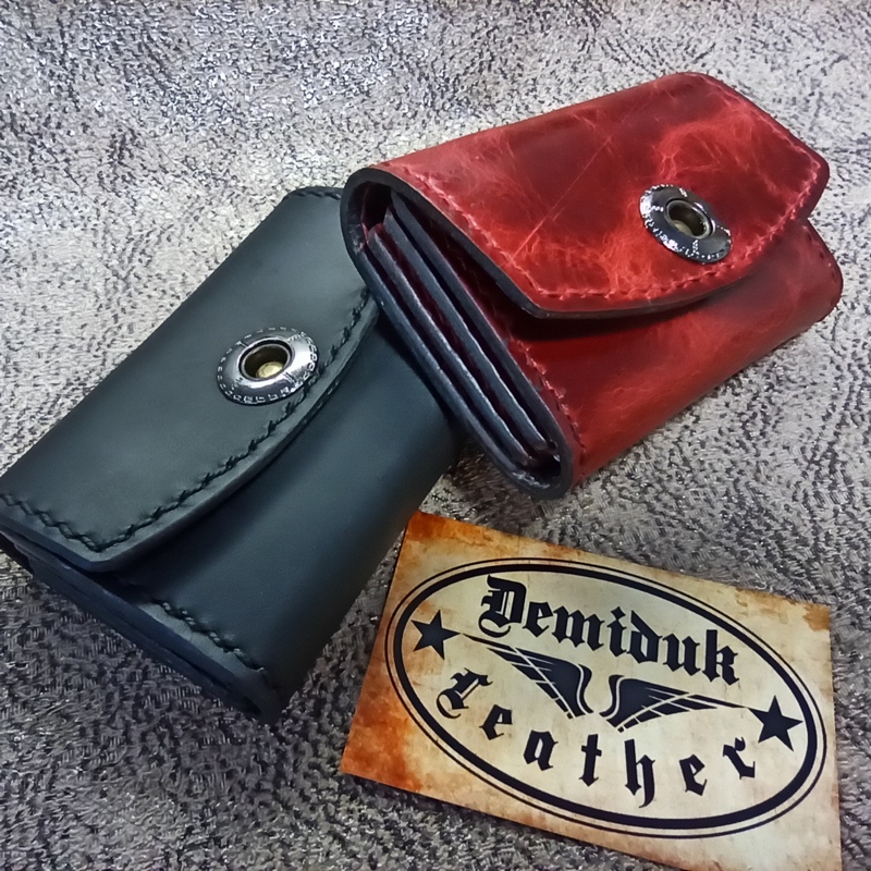 Cardholder fold 00939-5-Помещается до 16ти карт-Demiduk Leather