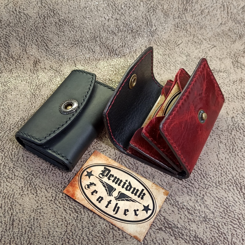 Cardholder fold 00939-6-Доступен в разных цветах-натуральная кожа-купить в Харькове Украине
