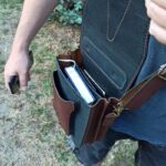 Кожаная сумка через плечо-2-Самые яркие и стильные аксессуары из натуральной кожи