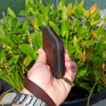 Мини кошелек на молнии-2-Натуральная кожа