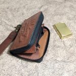 Мини клатч Скорпион-3-мини кошелек на молнии