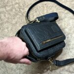 Сумка Борсетка 00982-7-пошив оригинальных аксессуаров из кожи