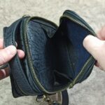 Сумка Борсетка 00981-7-пошив оригинальных аксессуаров из кожи