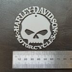 Накладка Harley Davidson 00829-3-Порошкова фарба із запіканням-Сірий колір