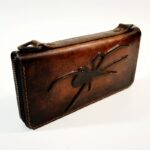 Гаманець Spider 01014-3-100% Ручна авторська робота.