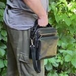 Чоловіча шкіряна сумка Liberal-5-Універсальний формат: в руку, на плече або через плече